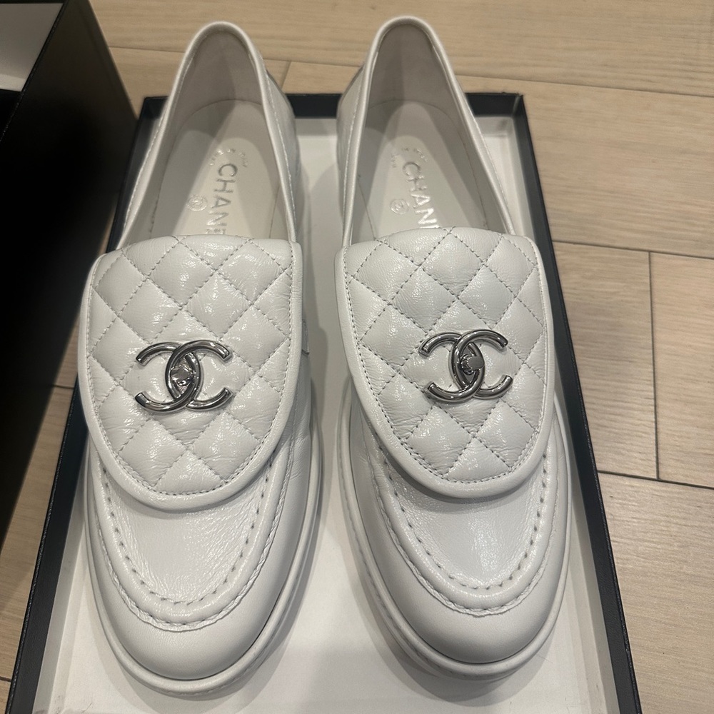 Chanel Turnlock Loafers